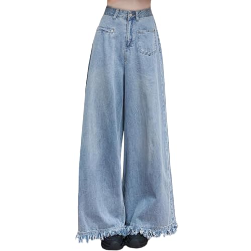 Amazon.com: kakarin choyx Women's Fashion High Waist Baggy